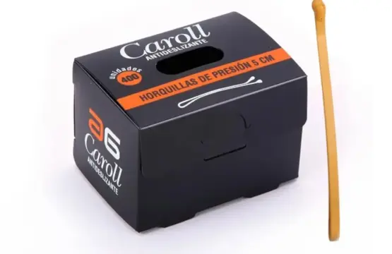 Asuer Horquilla Antideslizante Rubio Caroll 5cm 400uds